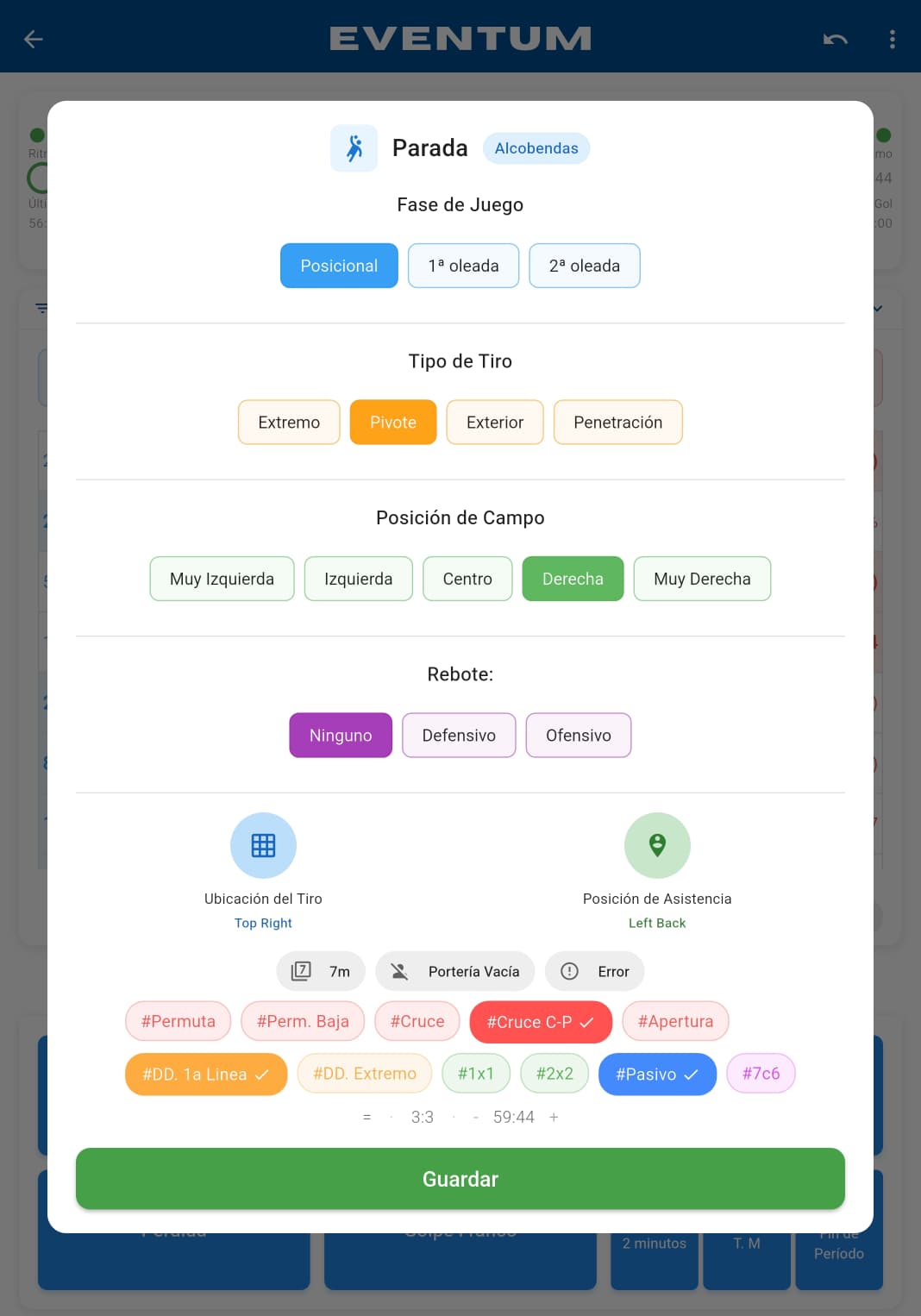 Asignacion de Etiquetas