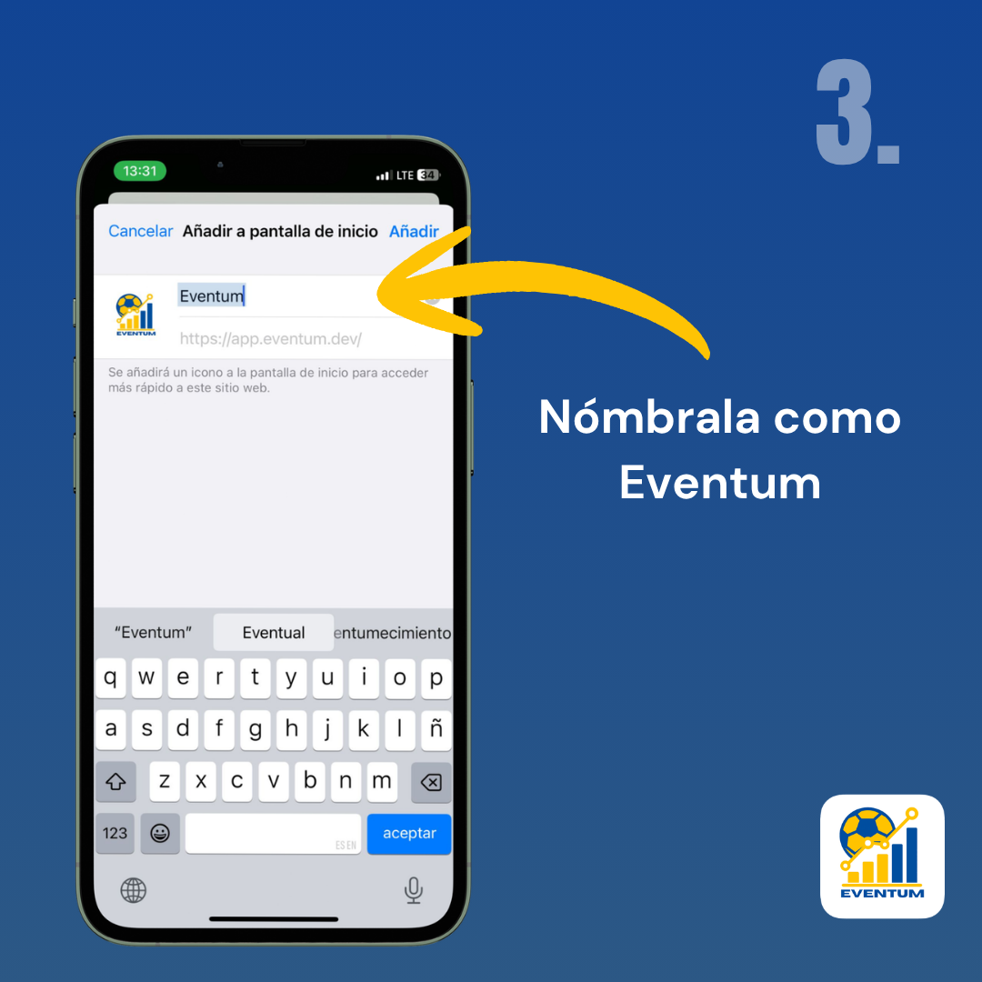 Añadir a pantalla de inicio